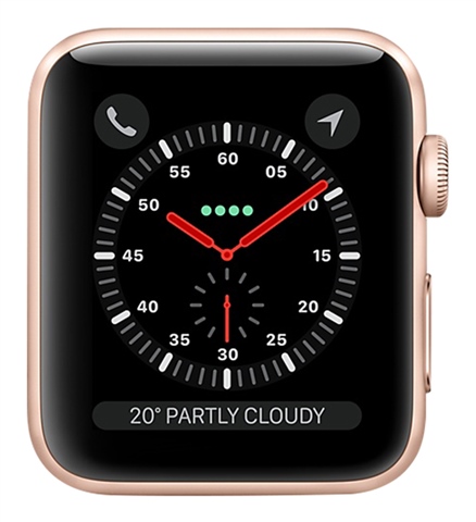 Apple watch series 3 rose gold store for sale